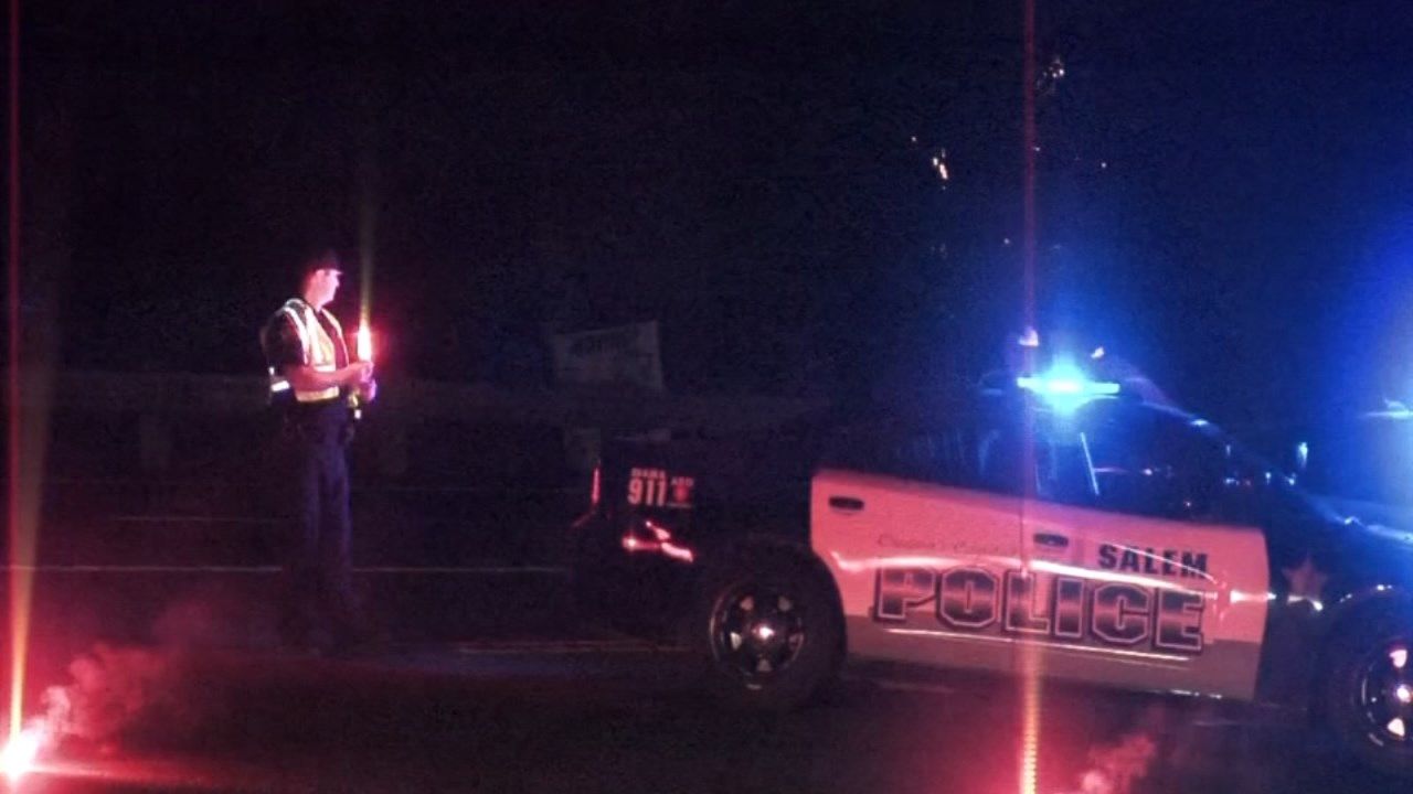 Scene of officer-involved shooting on Highway 22 in Polk County (Source: KPTV)