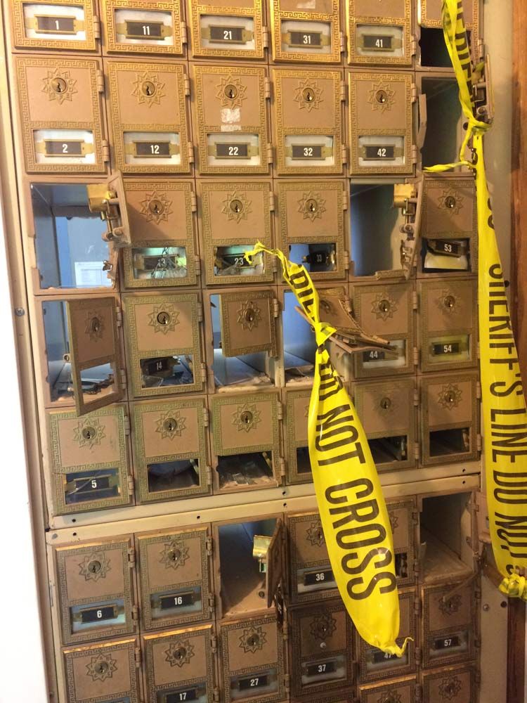 Mail boxes broken into at Bridal Veil post office in Columbia Ri KPTV