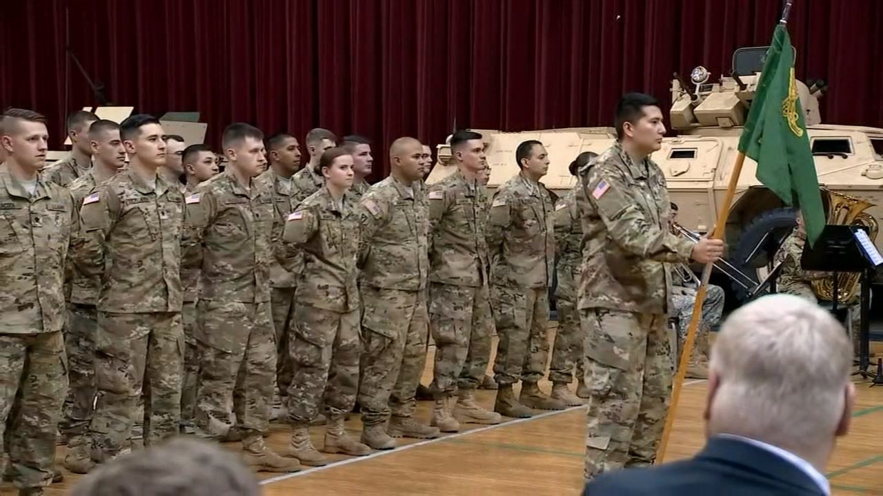Oregon National Guard unit says goodbye before heading to Afghanistan