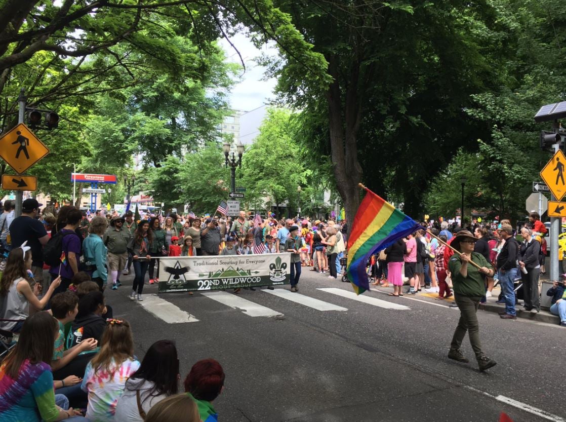 Portland Oregon Pride Parade 2024 Danit Anneliese