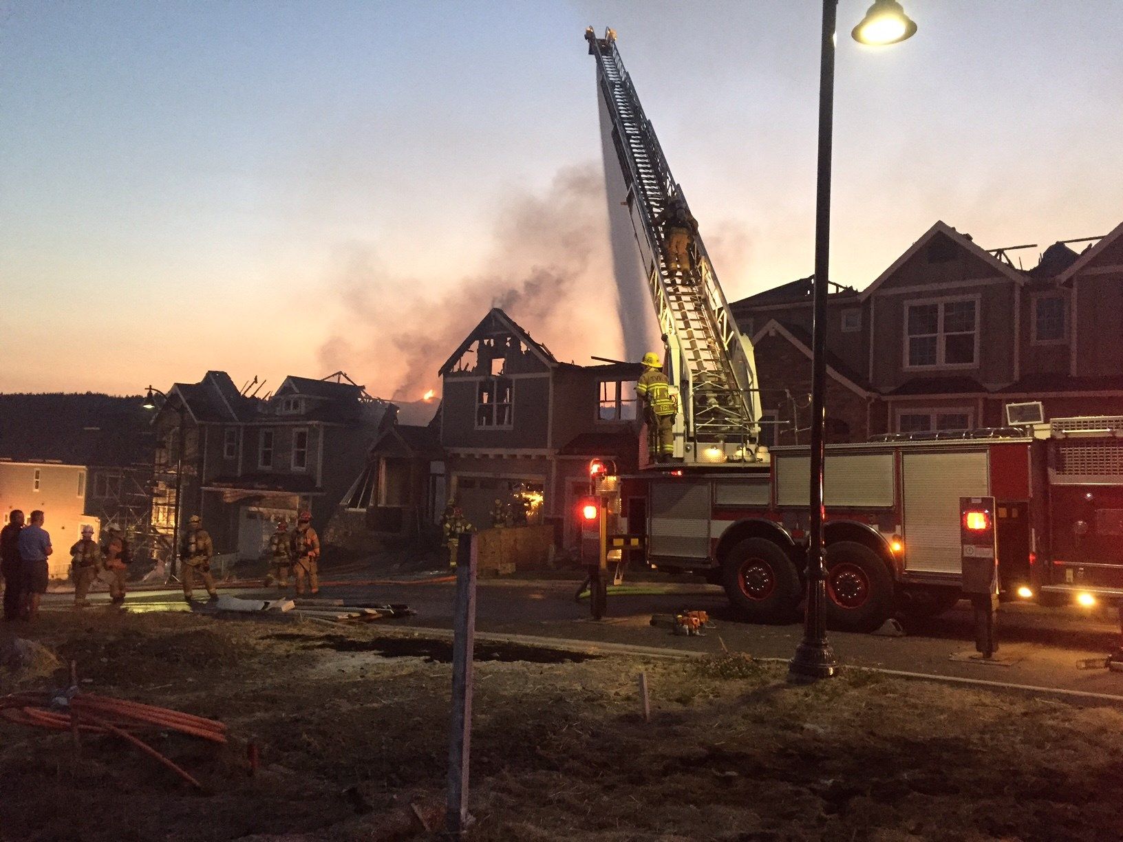 Twoalarm fire impacts North Bethany development KPTV FOX 12