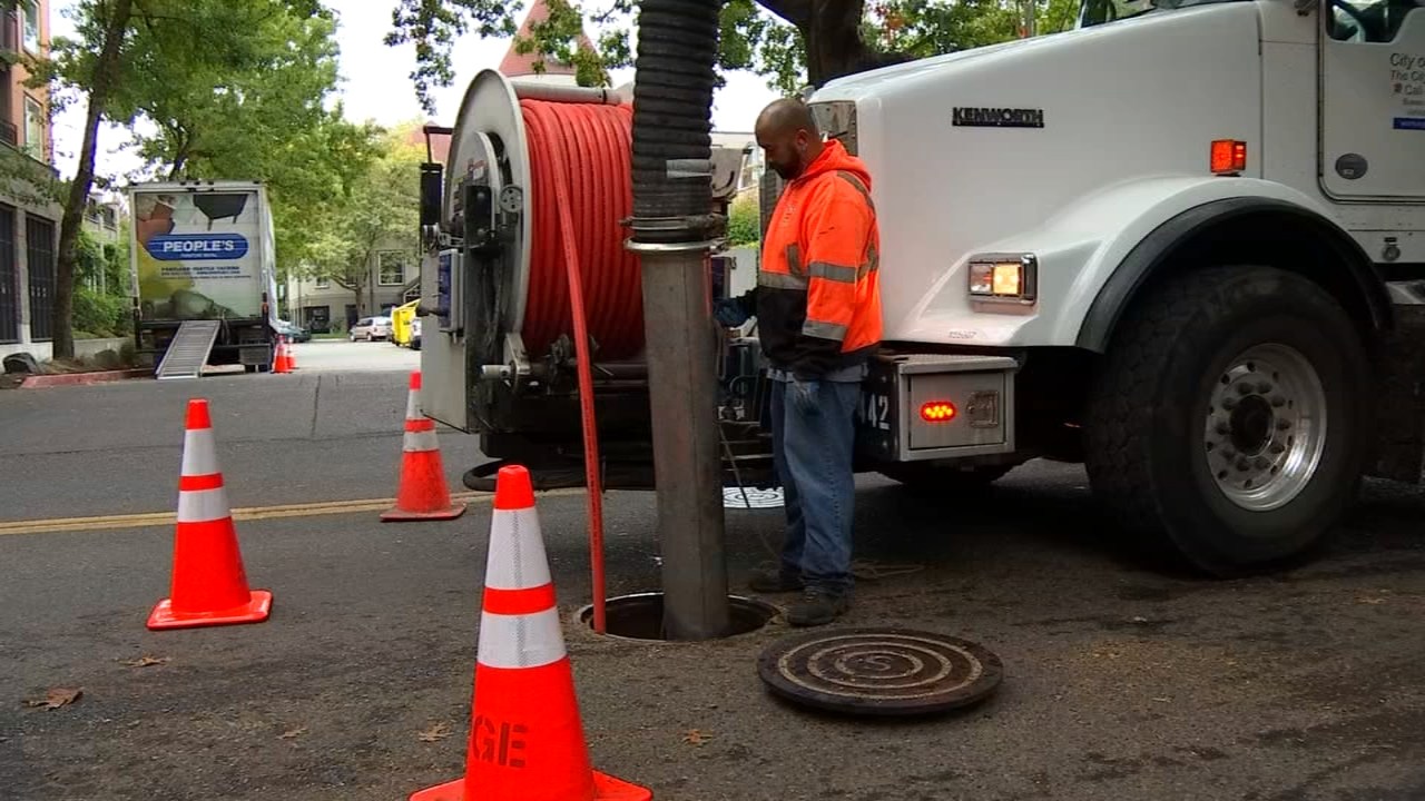 Crews removed nearly 2.4 million pounds of grease from Portland sewer lines