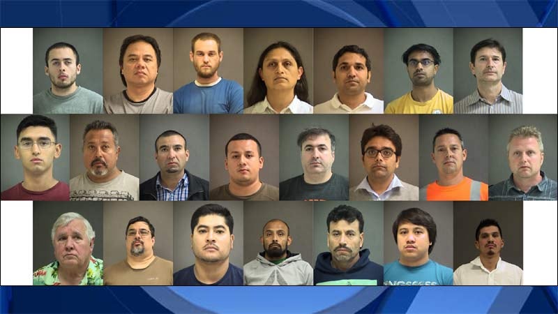 Sheriff: 22 men arrested for commercial sexual solicitation in Washington Co. operations