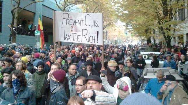 At least 50 arrests made in fall of Occupy camps - KPTV - FOX 12