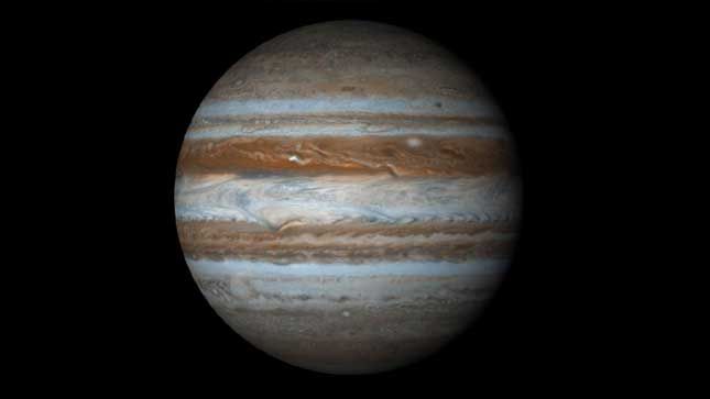 Jupiter. (Photo credit: NASA)
