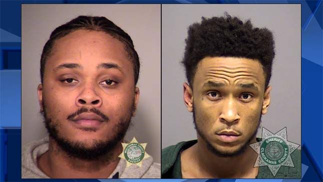 Ervan Herring, Jeffrey Jessie, jail booking photos.