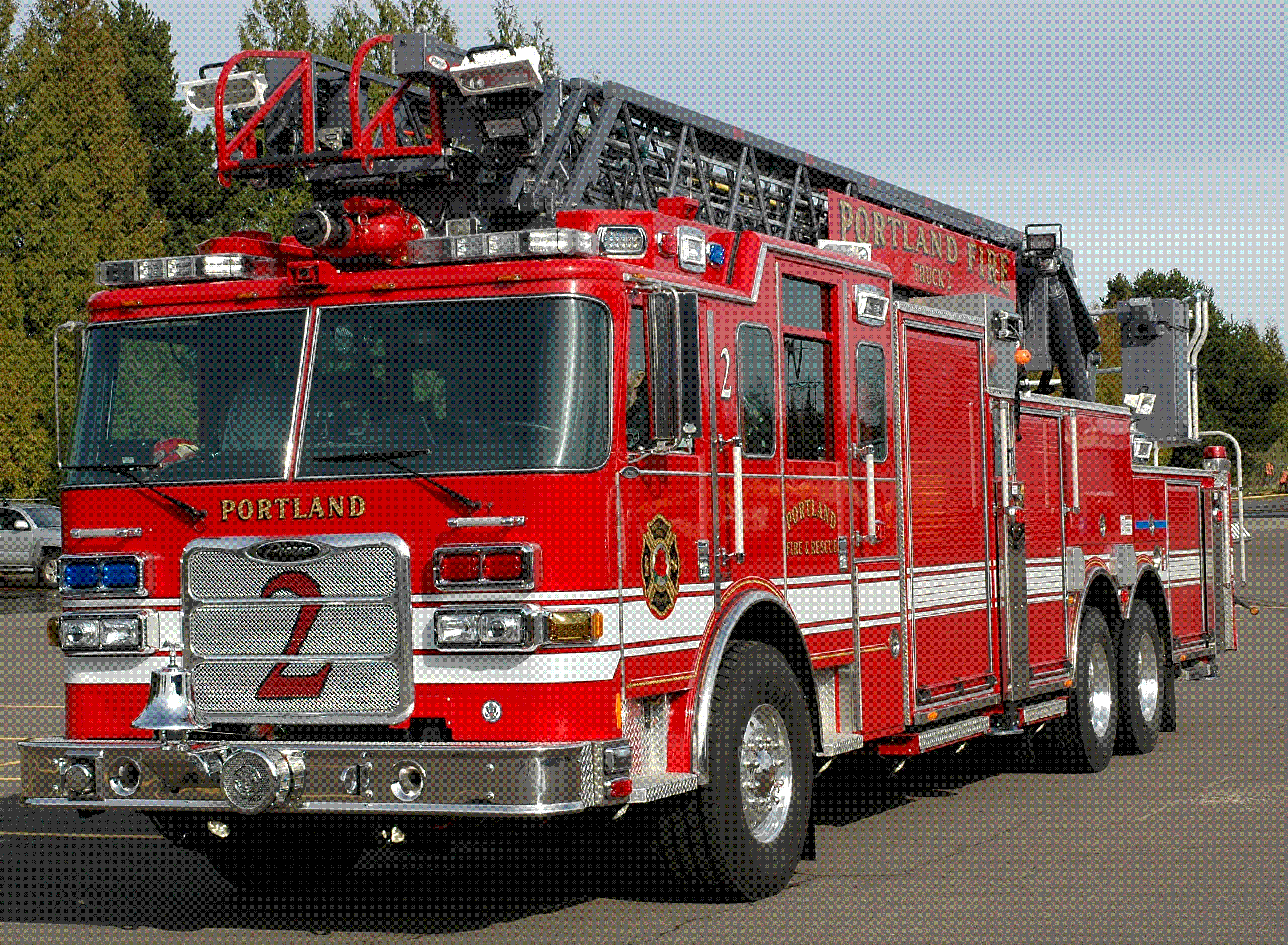 Portland Gets A New Fire Truck KPTV FOX 12