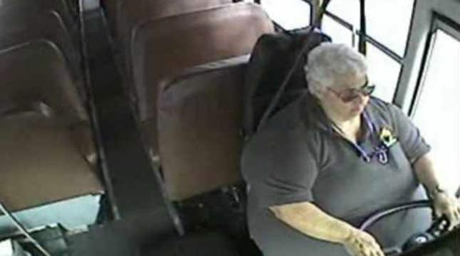 Fat Bus Driver Fights With 22