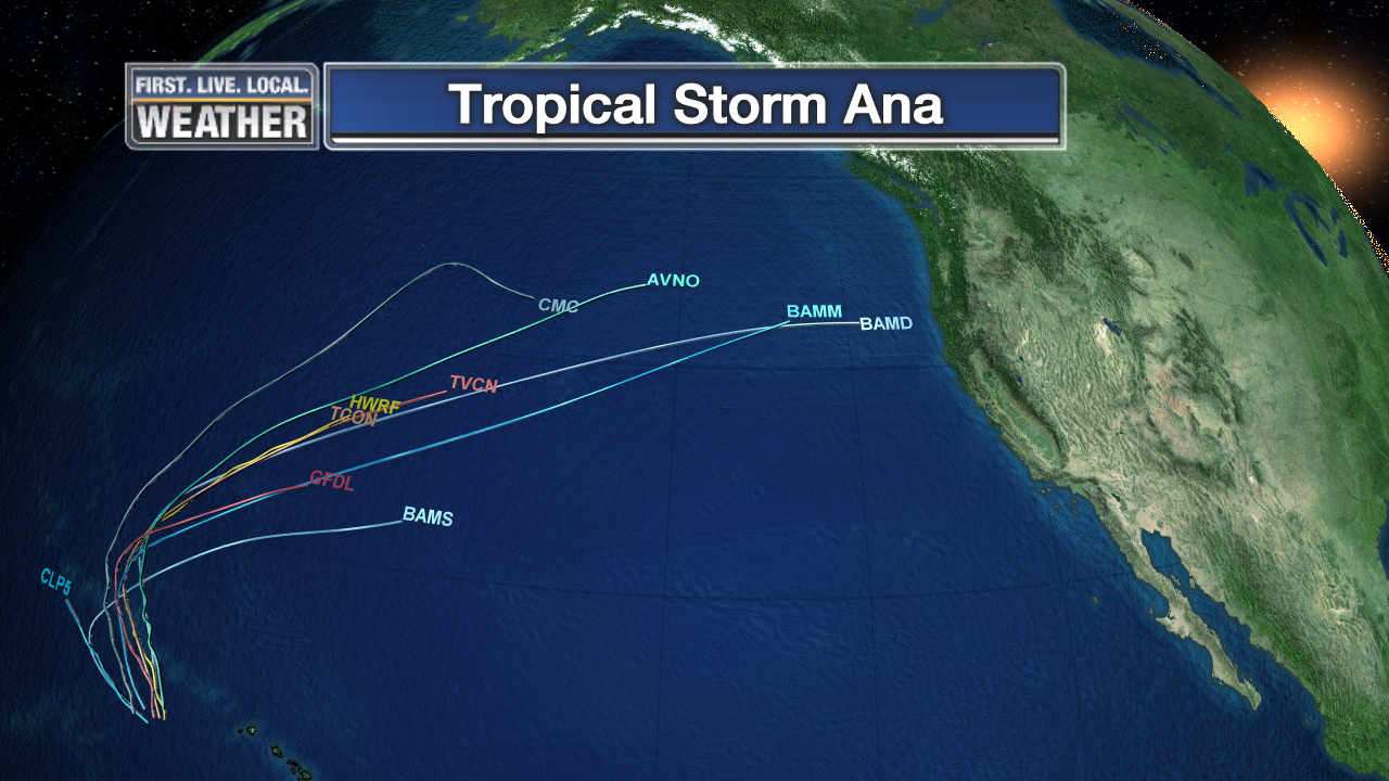 Remnants Of Tropical Storm Ana May Impact Portland Kptv Fox 12 8819