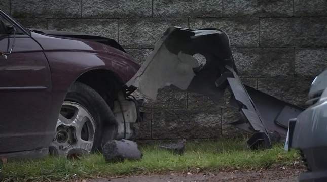 Police discovered Purifoy in a crashed car near the scene of where a 57-year-old woman was hit and killed.